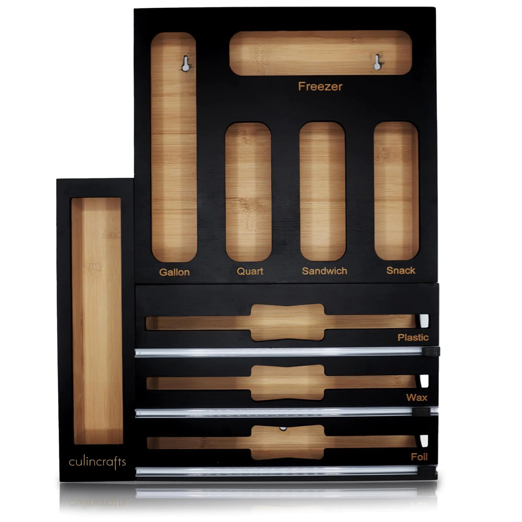 Kitchen Drawer Bamboo Storage Organizer