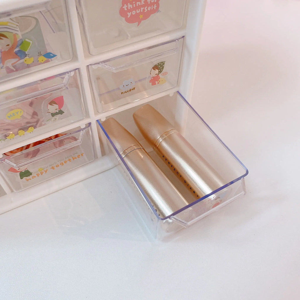 "Girl's Heart Projection Room - Drawer Storage Box"
