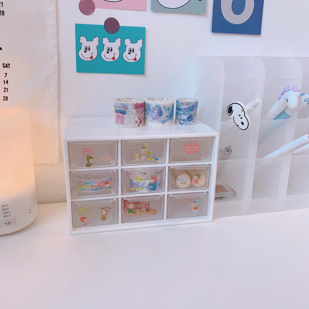 "Girl's Heart Projection Room - Drawer Storage Box"