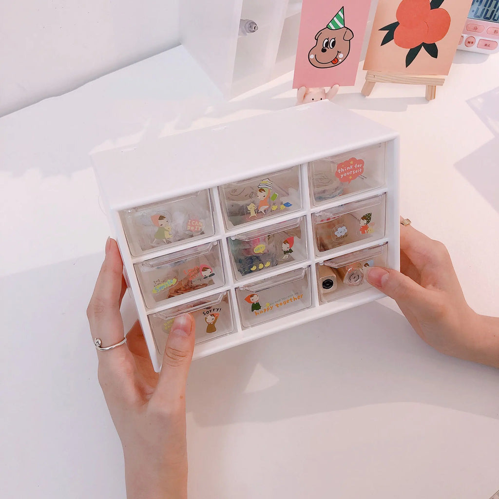 "Girl's Heart Projection Room - Drawer Storage Box"