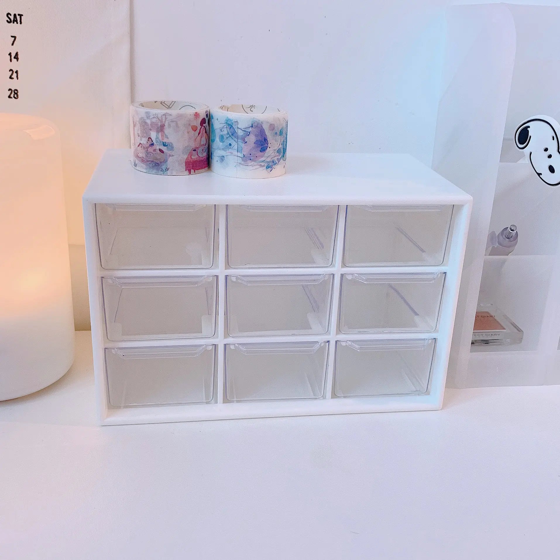 "Girl's Heart Projection Room - Drawer Storage Box"