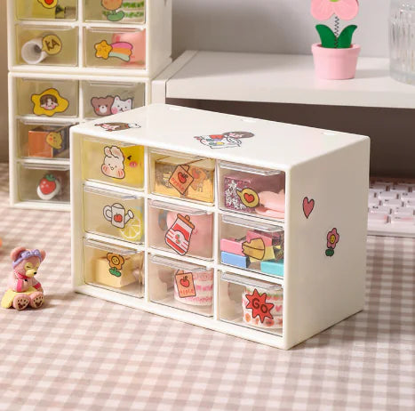 "Girl's Heart Projection Room - Drawer Storage Box"