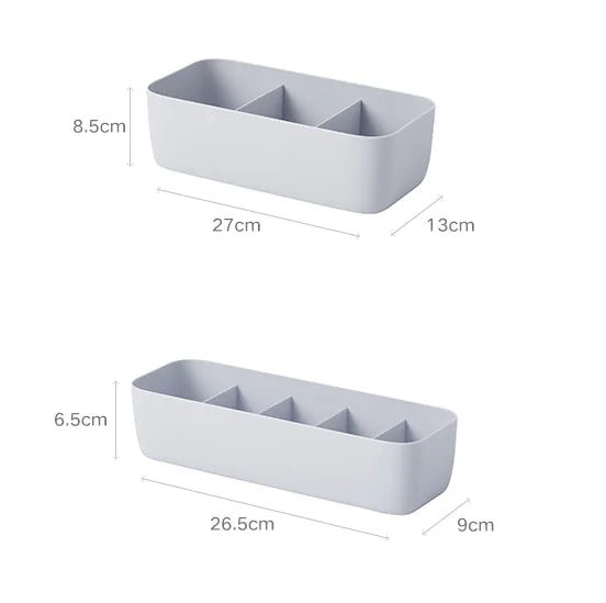 Stackable Plastic Drawer Organizer for Socks and Underwear