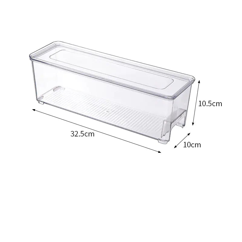 Plastic Egg Crisper Box - Transparent Refrigerator Drawer